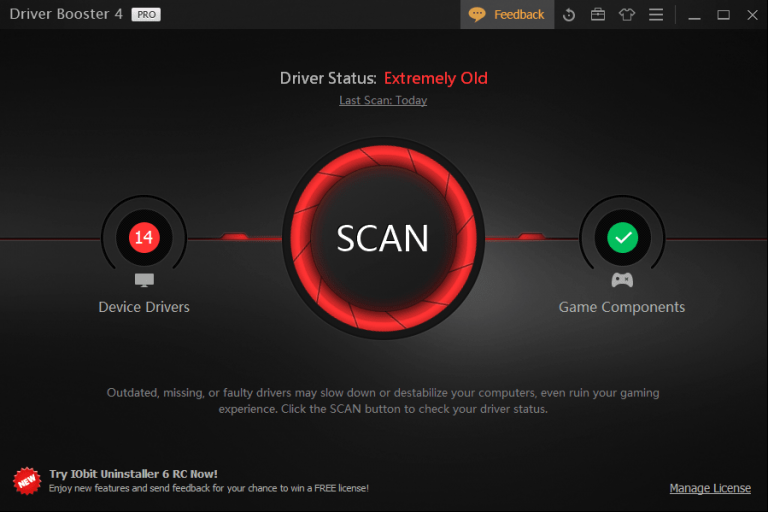 Iobit driver booster 6 rc v6.0.1.434 pro serial key code